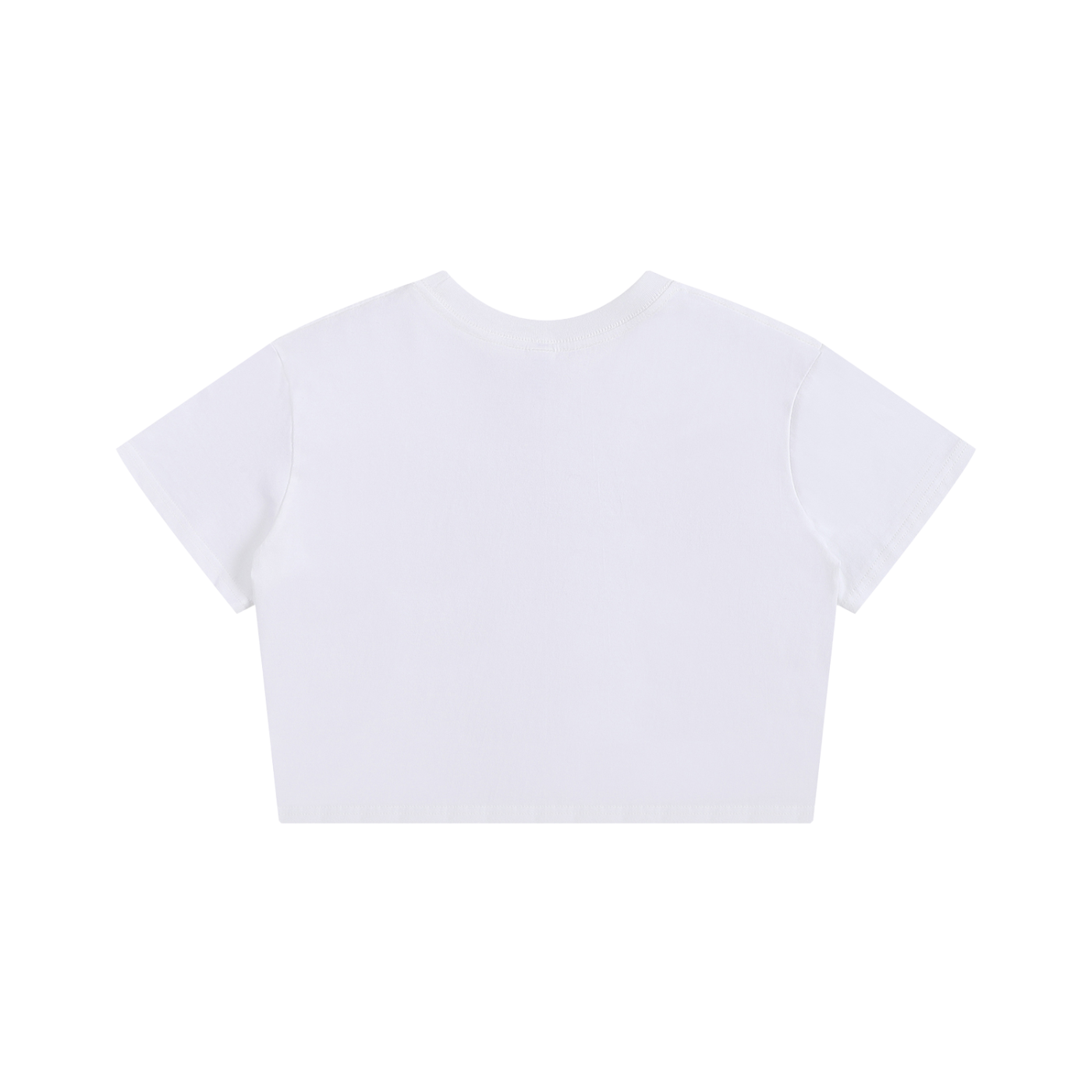 Cropped Country First Tee (White)