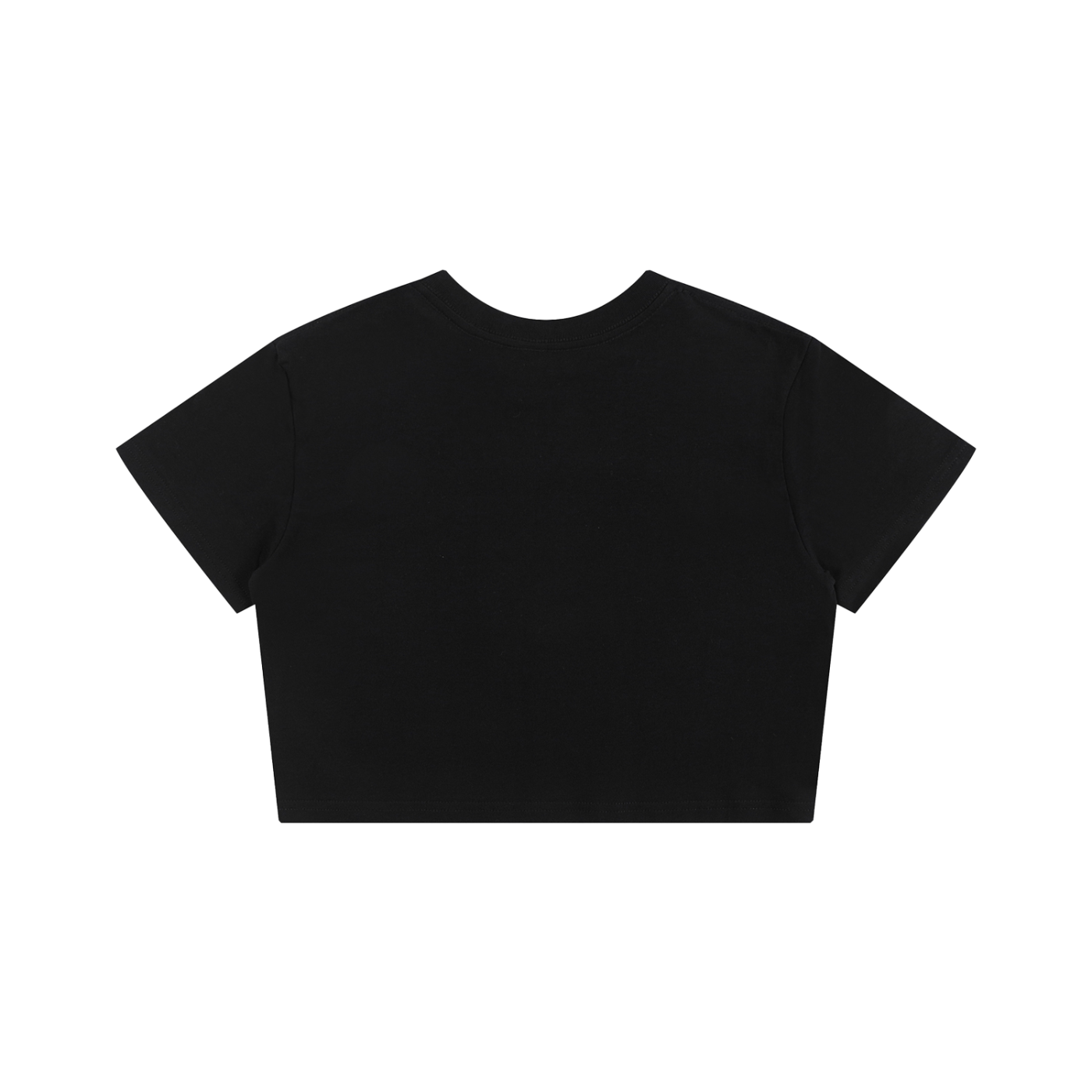 Cropped Country First Tee (Black)